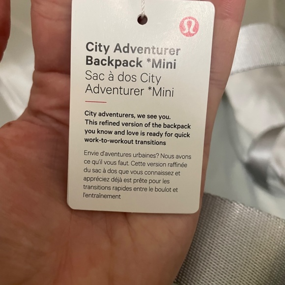 NWT Lululemon City Adventurer 11L Seal Grey main image 5